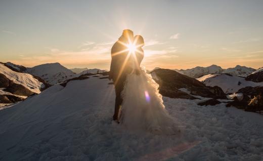 Wedding Venue with Southern Lakes Helicopters
