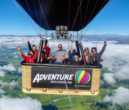 Methven-Mt Hutt Scenic Hot Air Balloon Flights