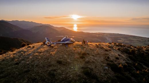 Luxury Sunrise Private Helicopter & Zipline Tour