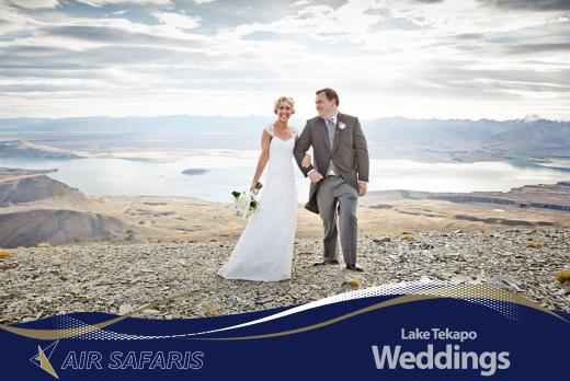 Weddings & Engagements – Scenic Helicopter Flights from Lake Tekapo